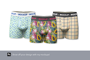 Men's Boxer Briefs Mockup, a Bottom Mockup by Irena Matiash shop (Thumbnail 4 of 4)