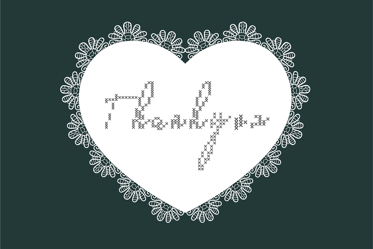 Handriya | A Embroidery Script Font, a Handwritten Font by Berdansabersama (Photo 9 of 9)