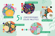 Bloomcore Vector Patterns & Graphics, a Pattern Graphic by rouxsupplyco (Thumbnail 5 of 12)