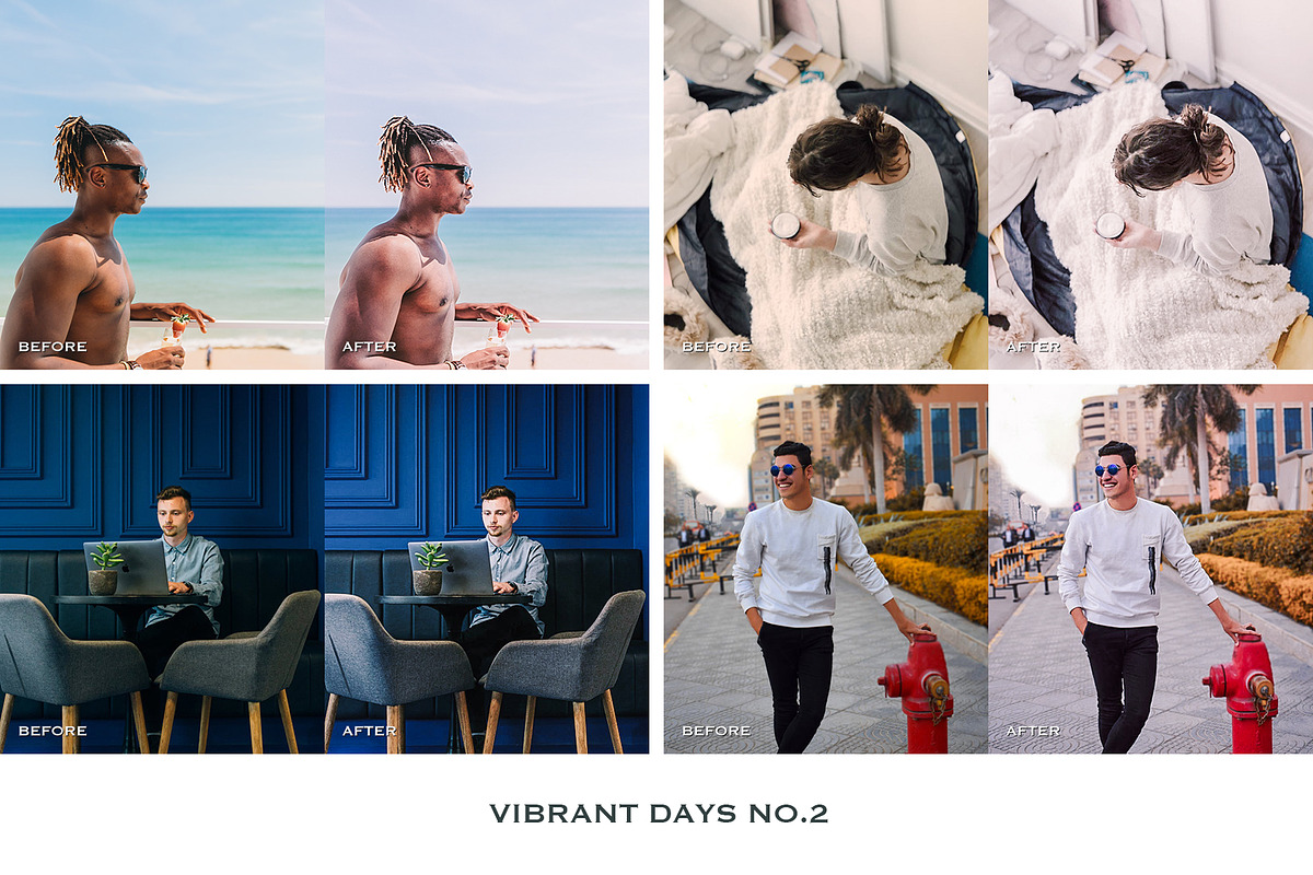Vibrant Lightroom Presets Mobile, a Preset Add-On by VEER (Photo 12 of 18)