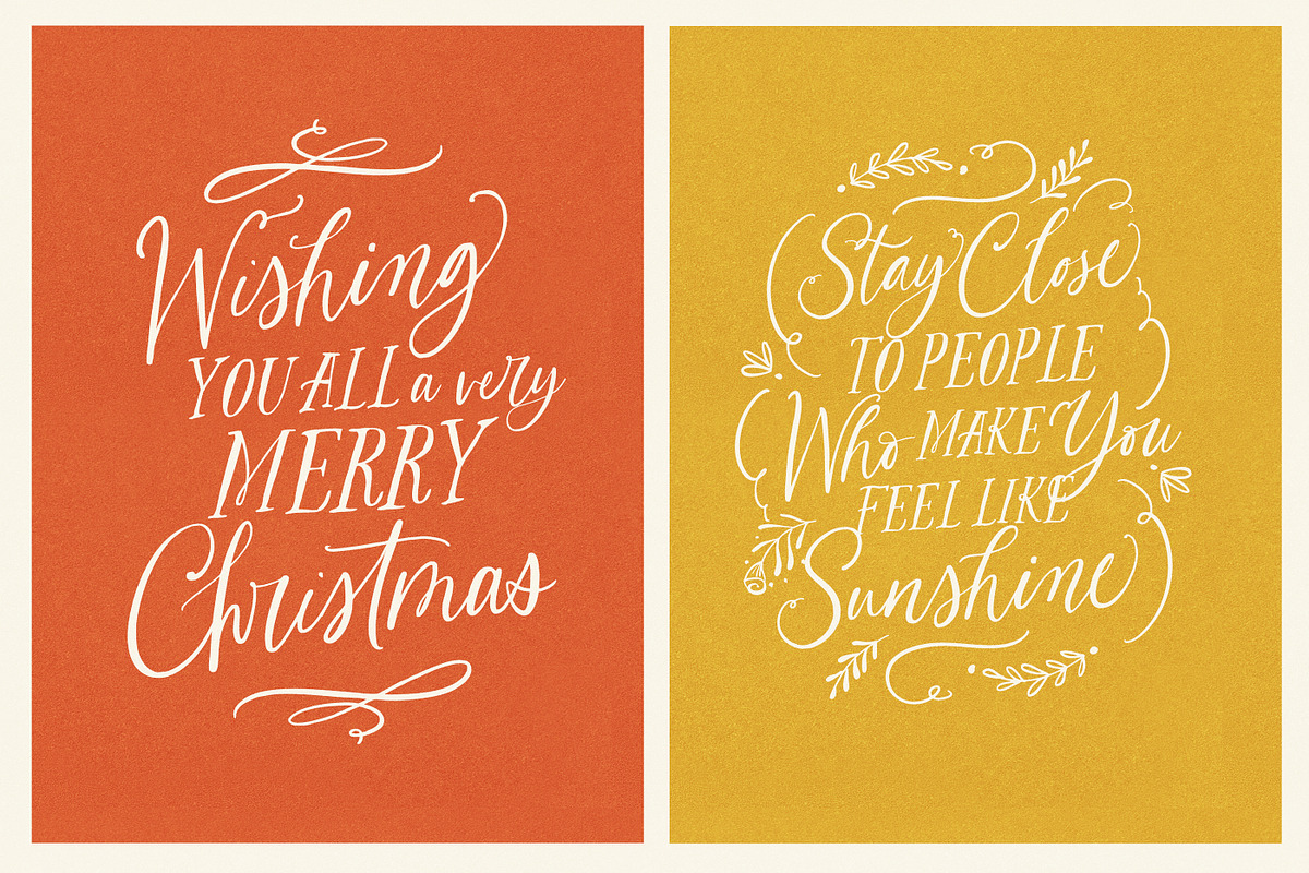 The Blooming Lovely Font Duo, a Script Font by Nicky Laatz (Photo 15 of 28)