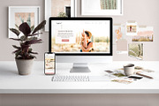 Wellness Coach WordPress Template, a WordPress Template by Digital Diva Design (Thumbnail 1 of 9)