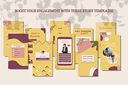 60 Instagram Post & Stories - CANVA, a Social Media Template by Tegefeldt Design (Thumbnail 4 of 8)