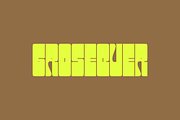 Fkuruhku - Modern Display Typeface, a Font by Letterna (Thumbnail 4 of 4)