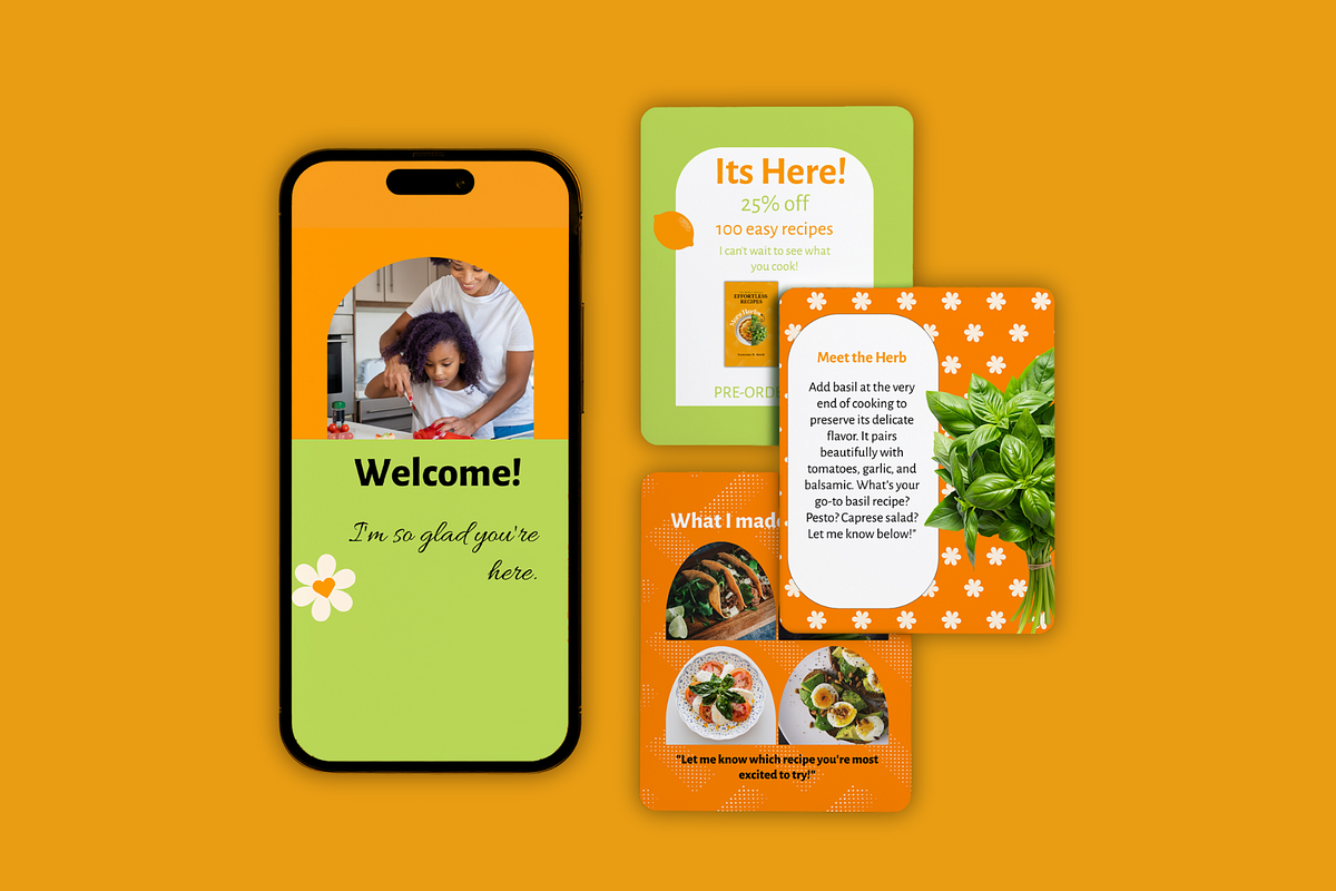 Cookbook Cover and Branding Canva preview 2