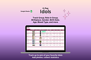 K-Pop Tracker - Google Sheets, an App Template by Ardent Workshop (Thumbnail 3 of 10)