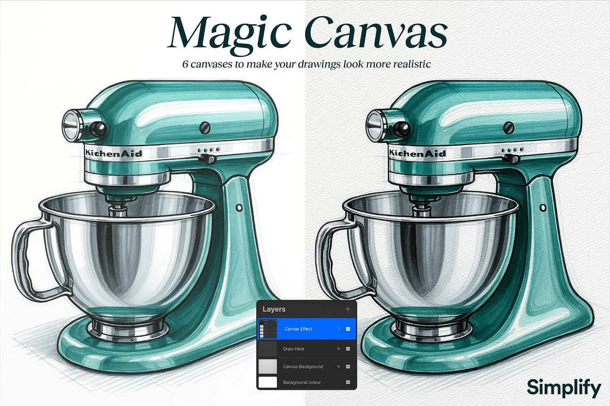 Alcohol Marker Procreate Brushes, a Brushes & More by Simplify Creative (Photo 4 of 5)