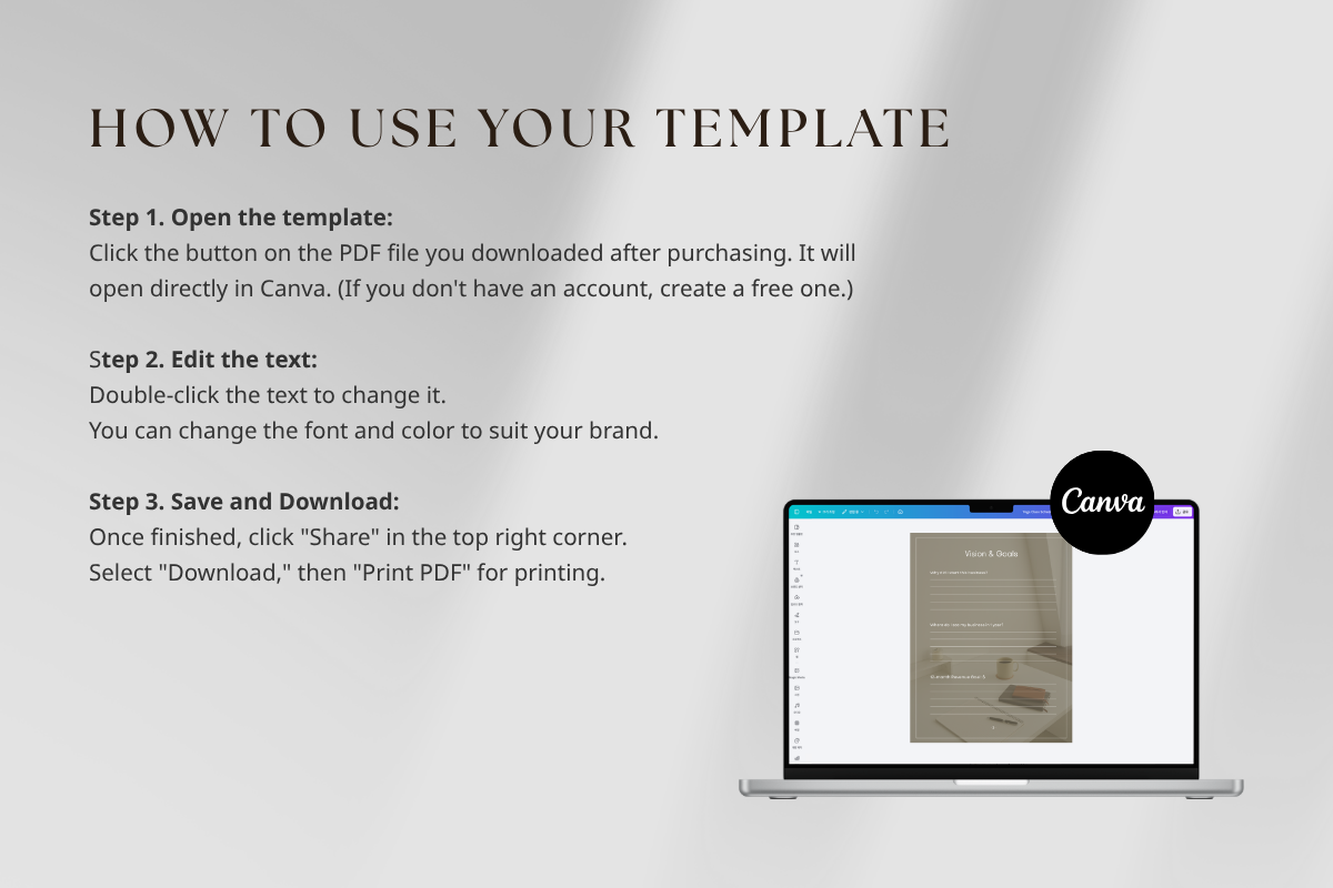 Solopreneur Business Workbook, a Stationery Template by batang (Photo 5 of 5)