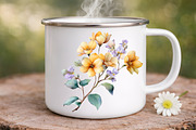 watercolor summer wildflowers clipar, an Illustration by GatewayDesign (Thumbnail 7 of 9)