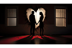 healing divorce broken heart ai, a Health & Medical Photo by pikepicture