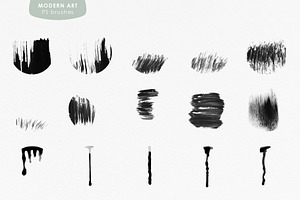 Modern Art PS Brushes