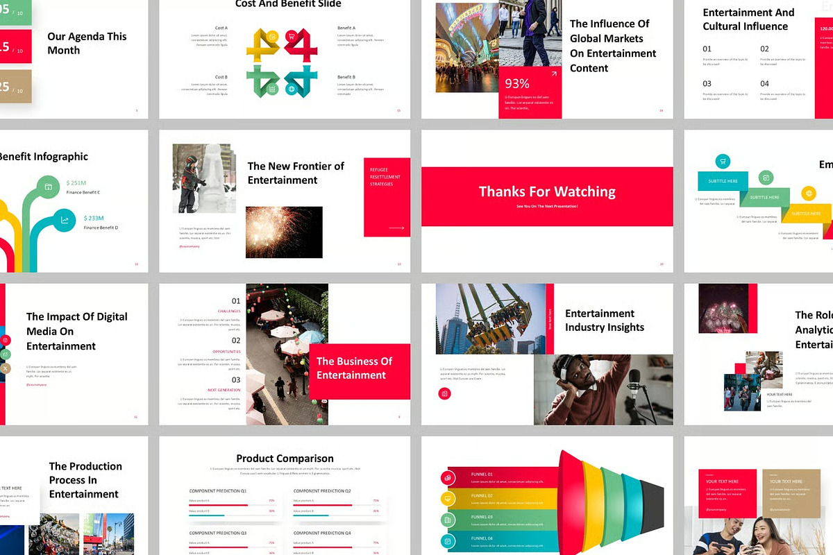 Entertainment Event Festival Keynote, a Presentation Template by Fit-tee (Photo 2 of 2)