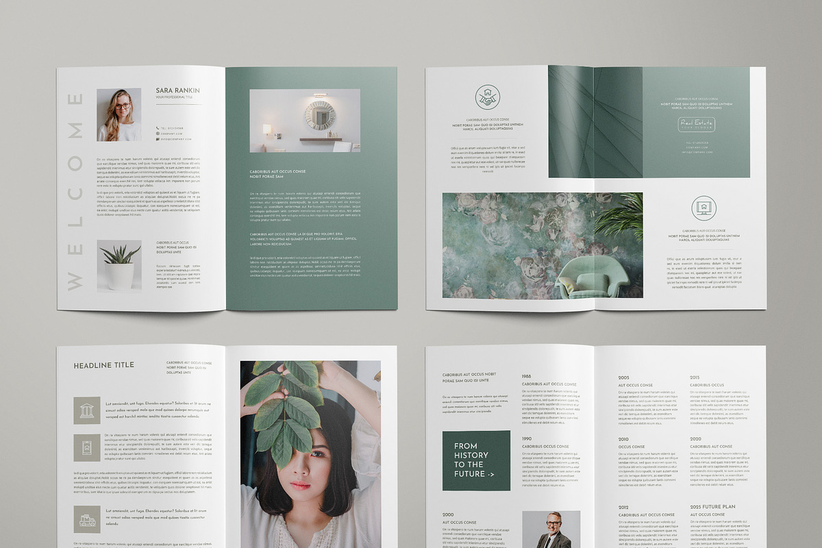 Brochure Template 02, a Brochure Template by BrochuresFactory (Photo 2 of 7)