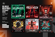 06 Halloween Flyer Bundle, a Flyer Template by Shajib Shikder (Thumbnail 1 of 7)