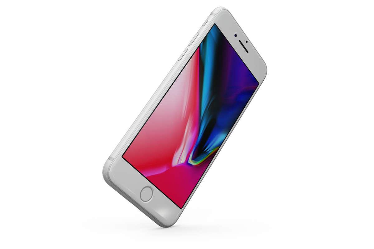 iPhone 8 App Skin MockUp, an iPhone Mockup by PixelMockup (Photo 5 of 17)