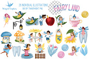 Fairy elf land whimsical illustratio, a Person Illustration by Winged Graphics (Thumbnail 3 of 3)