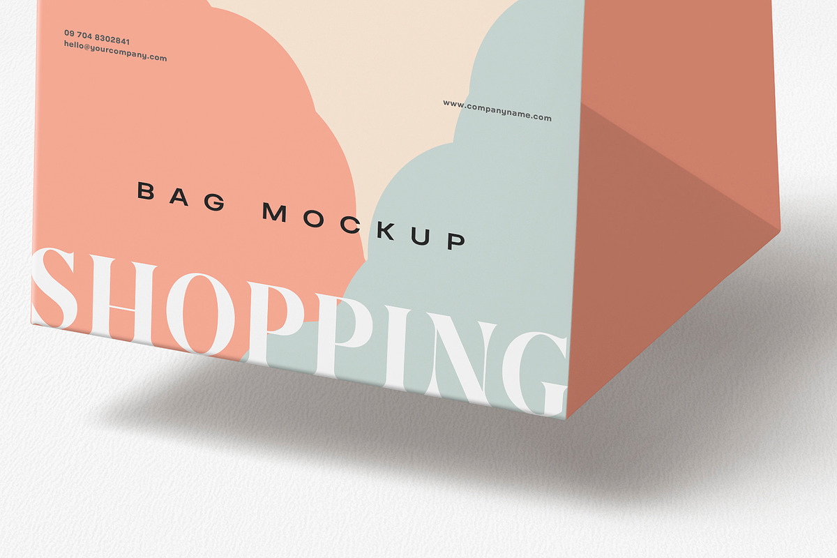Shopping Bag Mockup, a Product Mockup by MockupCraft (Photo 3 of 4)