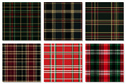 Christmas Plaid Digital Paper, a Pattern Graphic by Dream Creation (Thumbnail 4 of 7)