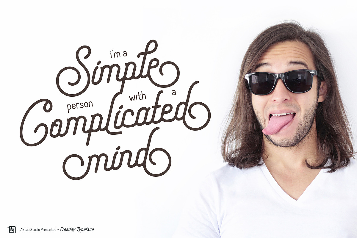 Freeday Script & Sans Font preview 2