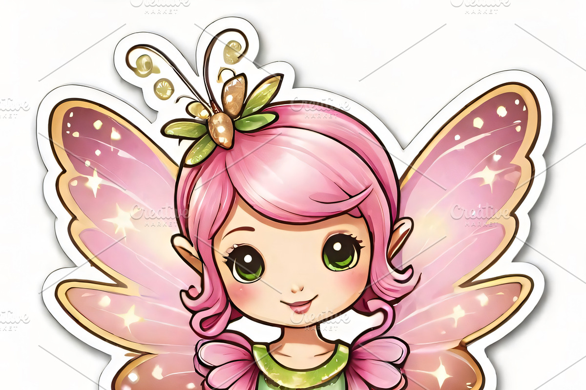 Garden Fairies – 19 Chibi Pack, an Illustration by ETARA by Mea Hau (Photo 2 of 7)