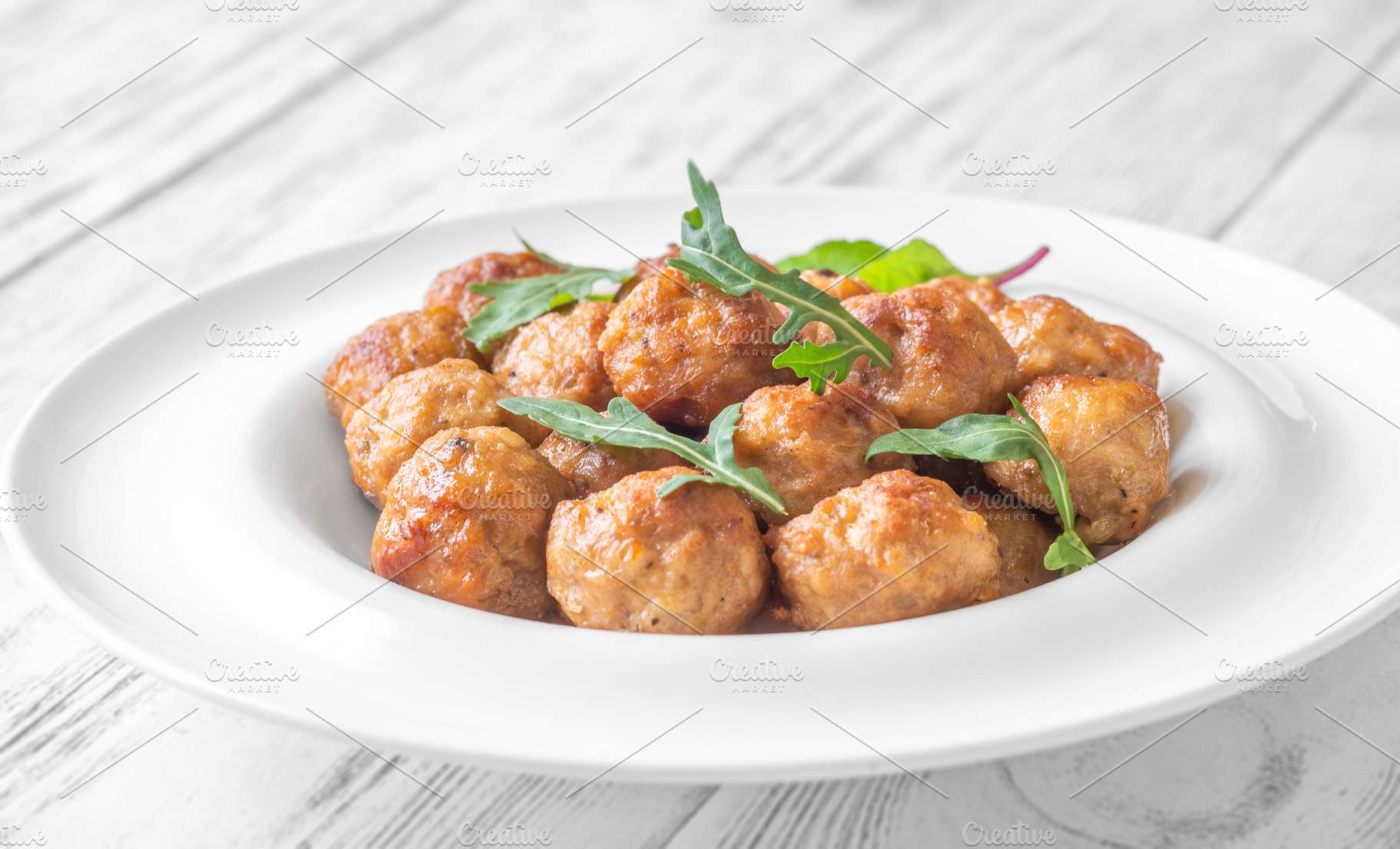 Small Chicken Meatballs, a Food & Drink Photo by Alexander Prokopenko