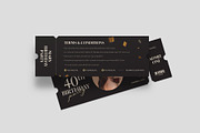 Birthday Party Ticket Template, an Invitation Template by BrandPacks (Thumbnail 4 of 5)