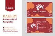 Bakery Business Card Templates Pack, a Templates & Theme by Jo Plinn Designs (Thumbnail 1 of 5)