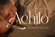 Achilo || Modern Classy Serif Font, a Serif Font by Ermedia Studio (Thumbnail 1 of 10)