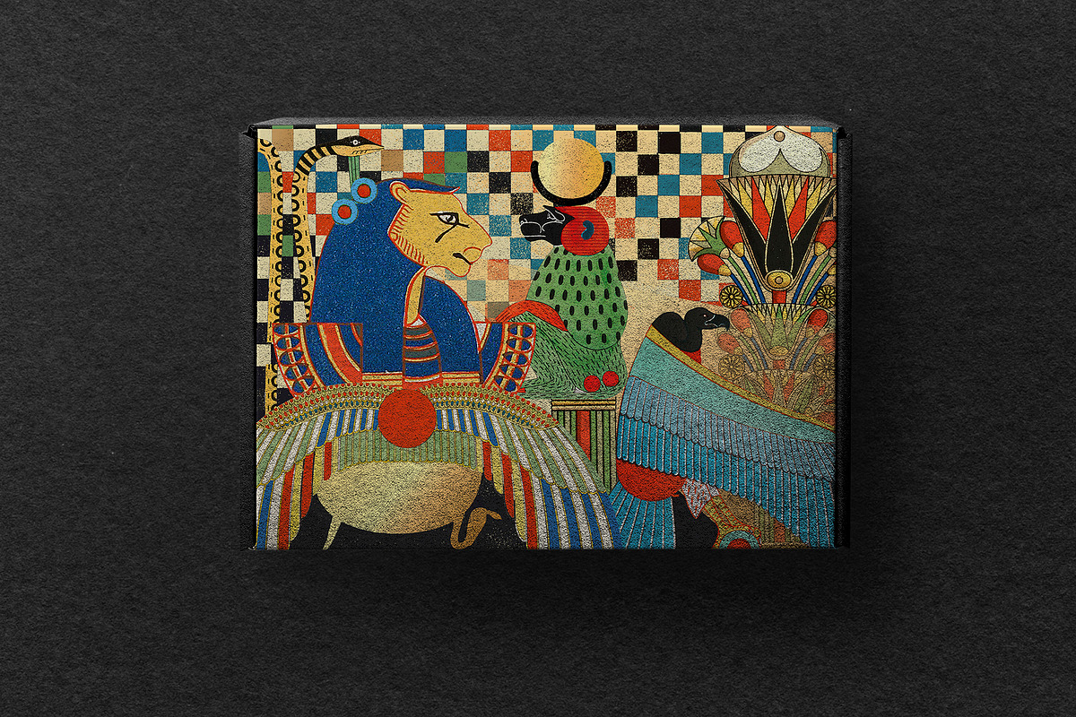 rawpixel Colorful Ethnic Patterns, Frames and Elements