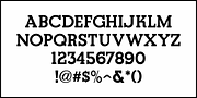Humorist JNL, a Slab Serif Font by Jeff Levine Fonts (Thumbnail 3 of 5)