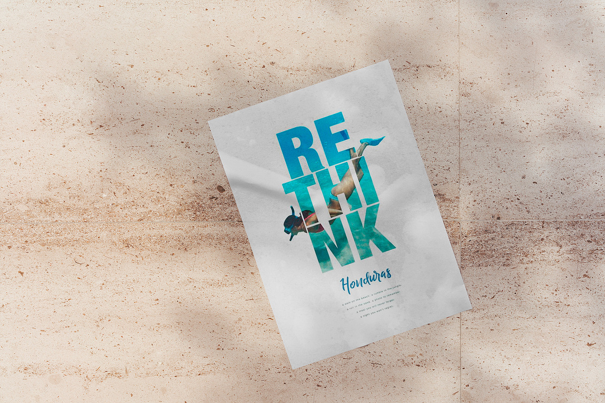 Poster Mockups Summer Party, a Print Template by Dikarte.Store (Photo 2 of 9)