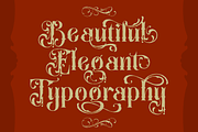 Hafishya Antique Typeface, a Blackletter Font by TypeClassHeroes (Thumbnail 2 of 10)