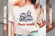Funny Coffee Doodle PNG Bundle, an Object Graphic by GlitterCraft (Thumbnail 15 of 61)