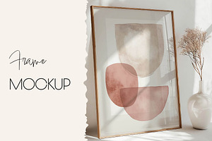 LARGE MINIMALIST Display for Art