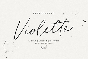 Sale 20% Violetta // Classy Font
