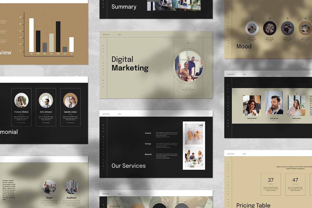 Digital Marketing Template | CANVA, a Marketing Template by White Graphic (Photo 8 of 8)