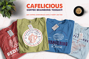 Cafelicious - Coffee Logo Kit, a Branding & Logo Template by LovePowerDesigns (Thumbnail 7 of 12)