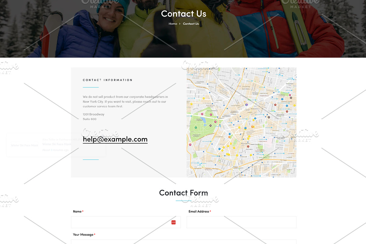 Skiing Skate & Snow Boards Shopify, a Shopify Template by HasnainDEV (Photo 5 of 5)