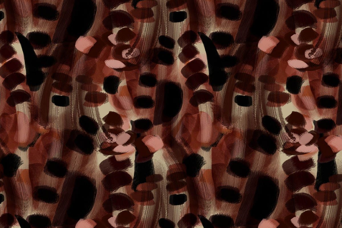 Brushstroke animal print pattern, a Pattern Graphic by Nocito Design (Photo 6 of 6)
