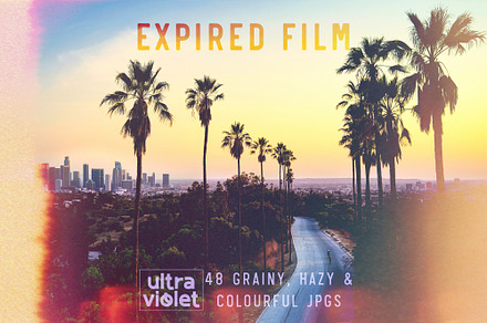 Expired Film Overlays & Backgrounds, an Abstract Photo by Ultraviolet Studio