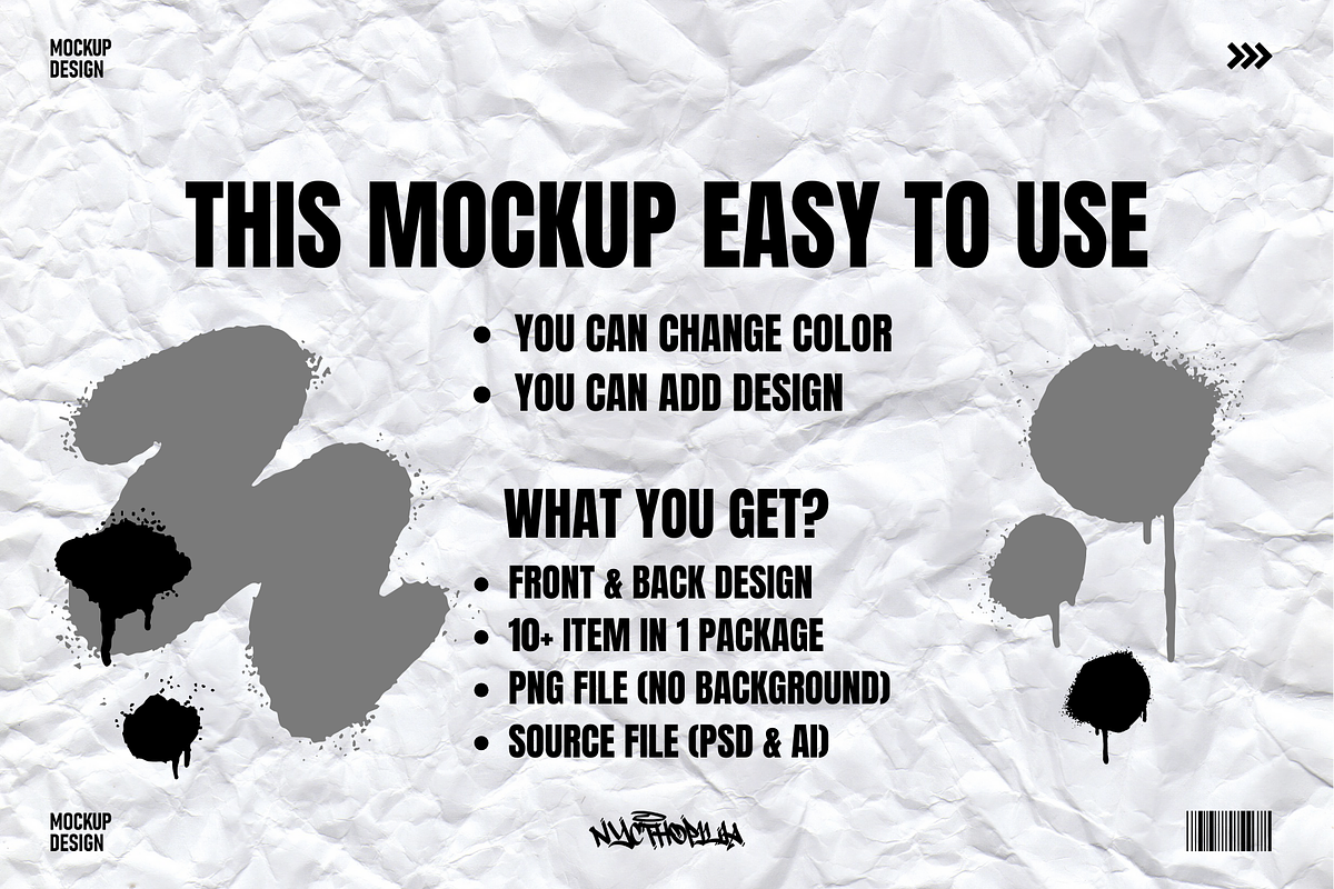 Clothing Mockup Realistic, a Hoody Mockup by NYCTHOPILIA STUDIO (Photo 2 of 9)