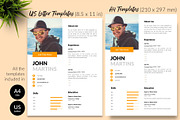 Modern Resume Design / CV - John, a Resume Template by Templates Design Co. (Thumbnail 8 of 17)