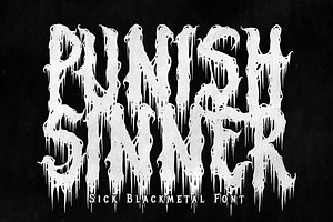 Punish Sinner Black Metal