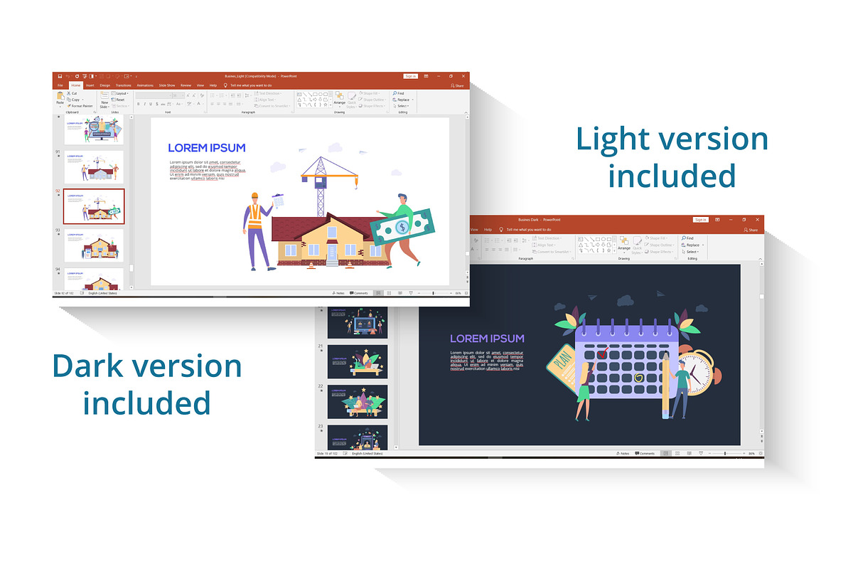 Business Presentation Template, a Presentation Template by Infographics project (Photo 2 of 13)