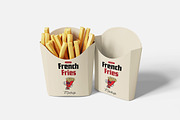 Fast Food French Fries Mockup, an Advertising Mockup by Indah (Thumbnail 3 of 6)
