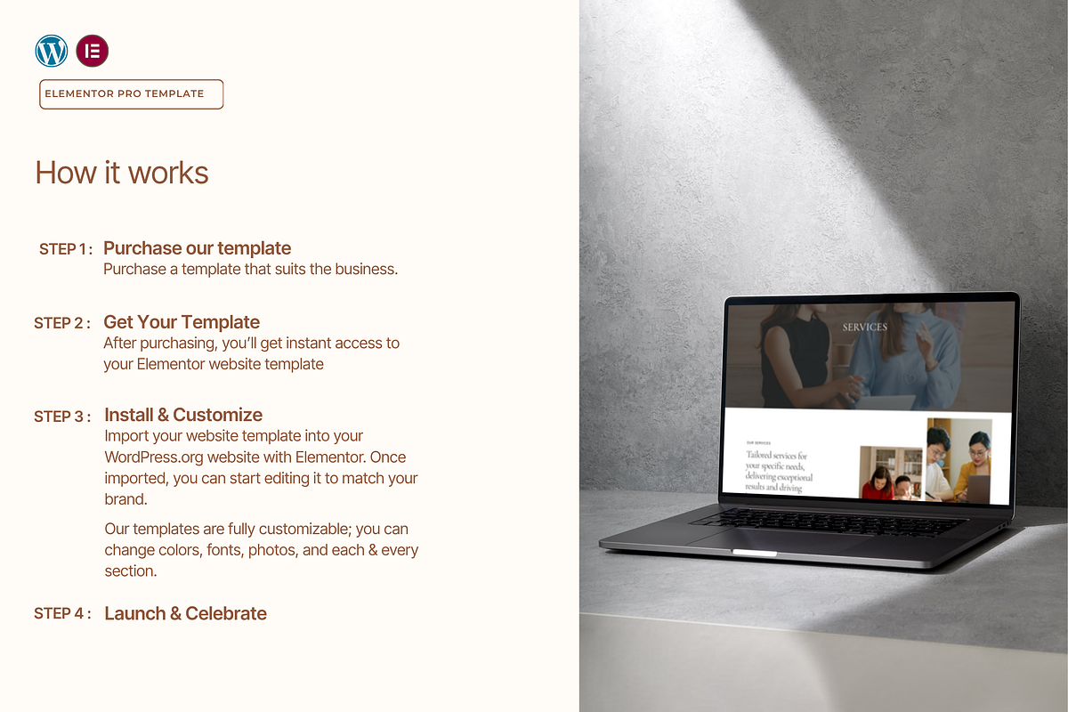 Life Coach & Consulting Template kit, a WordPress Template by Web Template Market (Photo 5 of 9)