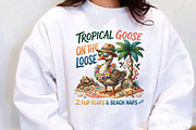 Funny Summer Goose Quote PNG, a Seasonal Illustration by Designking (Thumbnail 2 of 5)