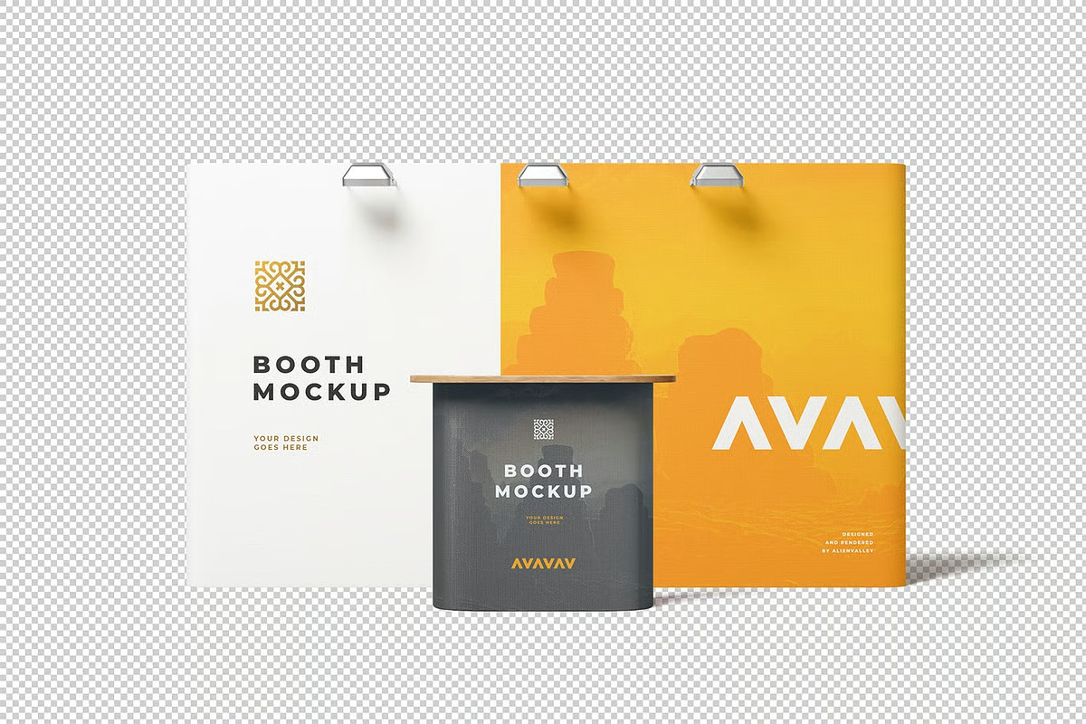 Booth Mockup, an Advertising Mockup by zpackcreative (Photo 4 of 4)