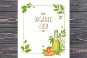 Organic Food and Eco Grocery Kit, a Food Illustration by Artspace (Thumbnail 6 of 11)
