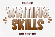 Writing Skills, a Script Font by InermediaSTUDIO (Thumbnail 1 of 8)